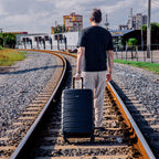 InUSA Trend 28" Hardside Spinner Checked Suitcase