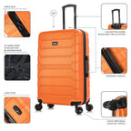 InUSA Trend 28" Hardside Spinner Checked Suitcase