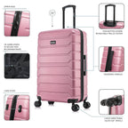 InUSA Trend 28" Hardside Spinner Checked Suitcase