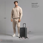 InUSA Trend 20" Hardside Carry-On Suitcase