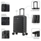 InUSA Trend 20" Hardside Carry-On Suitcase