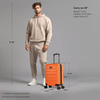 InUSA Trend 20" Hardside Carry-On Suitcase