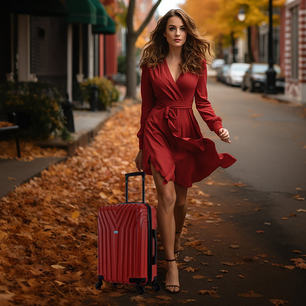 InUSA Vasty 20" Hardside Carry-On Suitcase