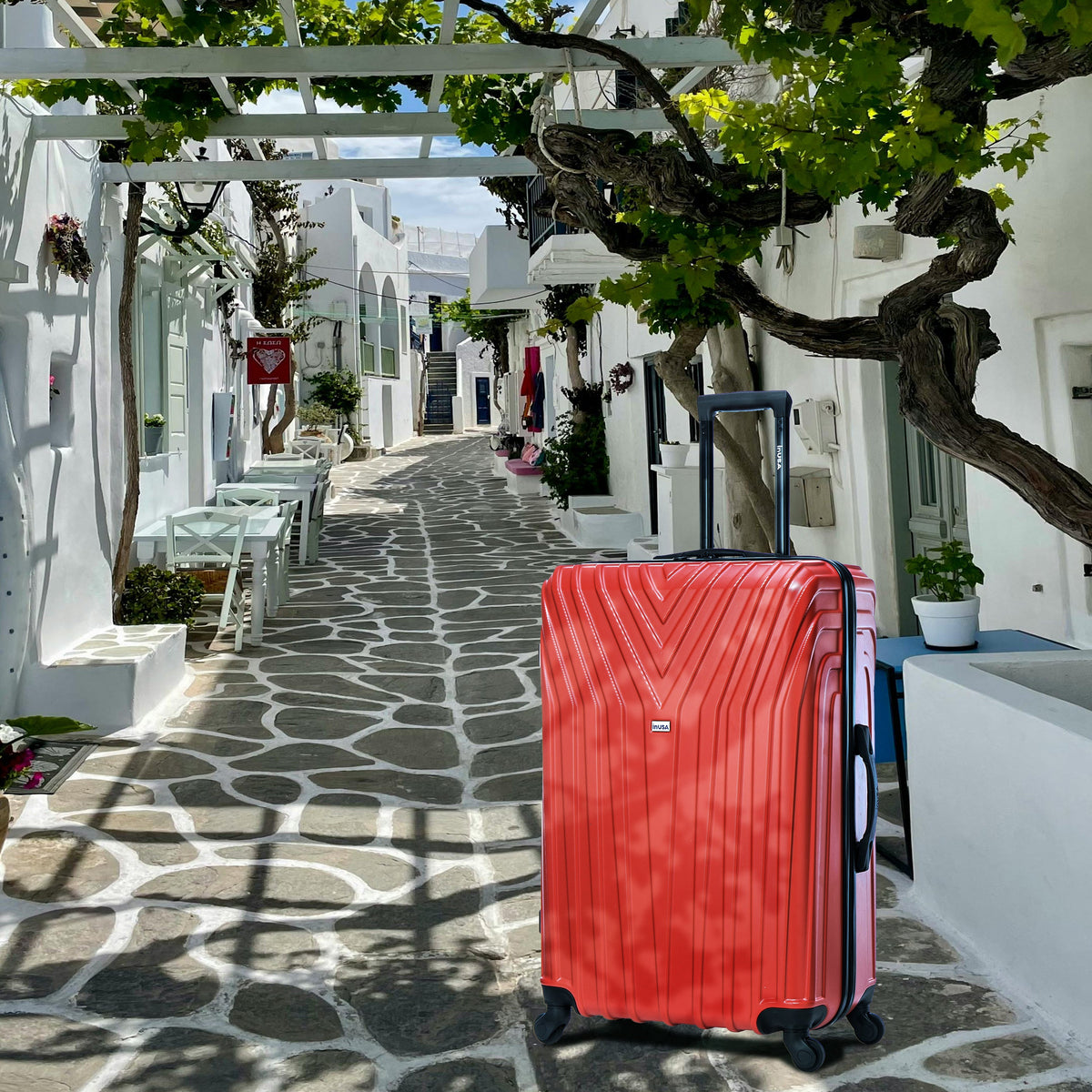 InUSA Vasty 3-Piece Hardside Spinner Luggage Set