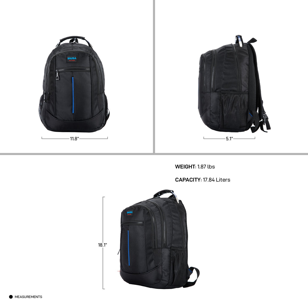 InUSA Roadster Softside Laptop Backpack