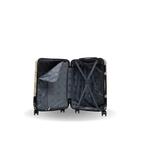 InUSA Prints 28-Inch Hardside Checked Suitcase