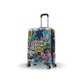 InUSA Prints 24" Hardside Spinner Checked Suitcase