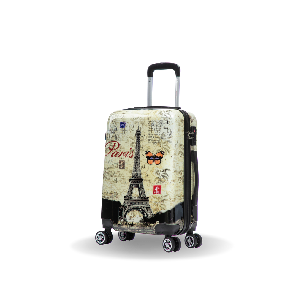 InUSA Prints Carry-On Hardside Spinner Luggage