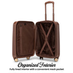 Travellty Polycarbonate Carry-On Suitcase