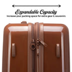 Travellty Polycarbonate Carry-On Suitcase