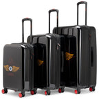 Travellty 3-Piece Expandable Polycarbonate Luggage Set