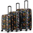Travellty 3-Piece Expandable Polycarbonate Luggage Set