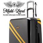 Travellty 3-Piece Expandable Polycarbonate Luggage Set