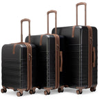 Travellty 3-Piece Expandable Polycarbonate Luggage Set