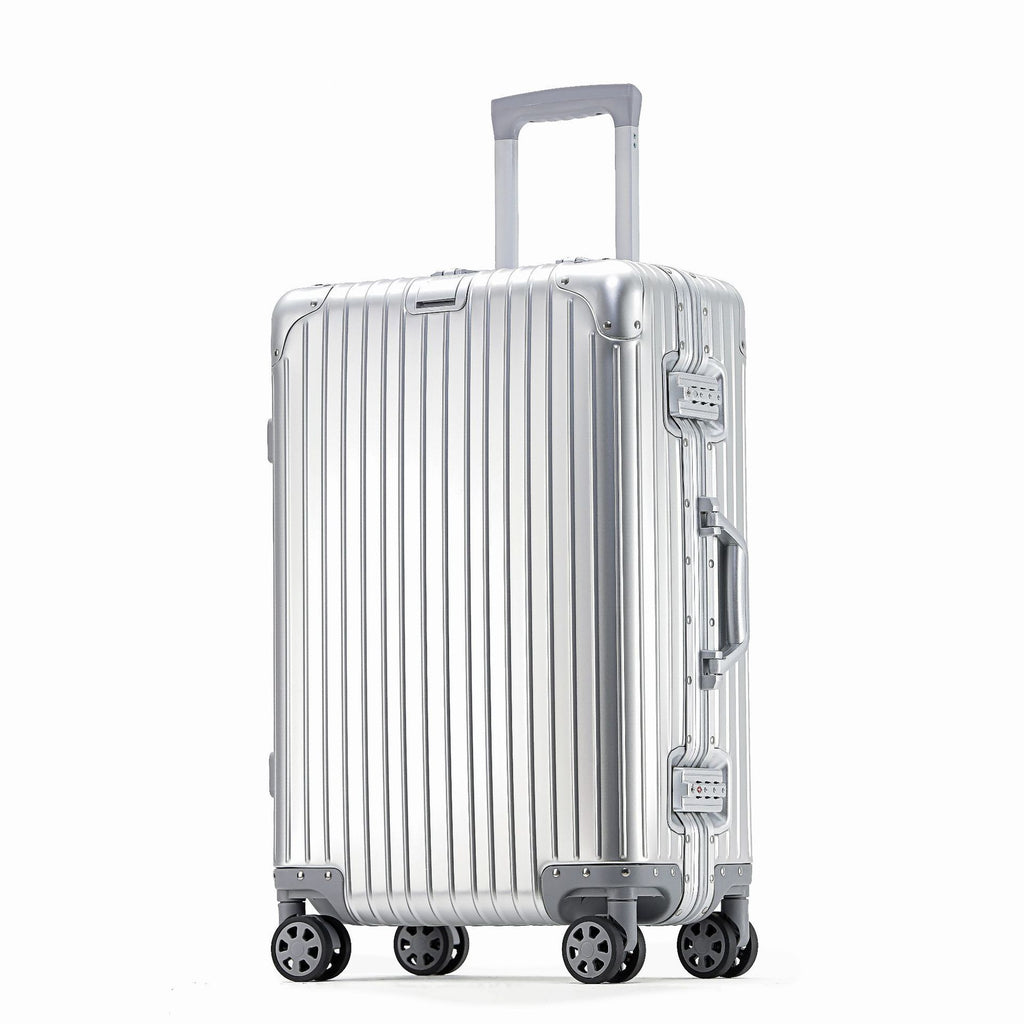 Drop-Resistant All-Aluminum-Magnesium Alloy Luggage For Travel