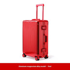 Business Aluminum Carry-On Suitcase