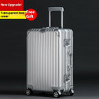 Aluminum Carry-On Suitcase