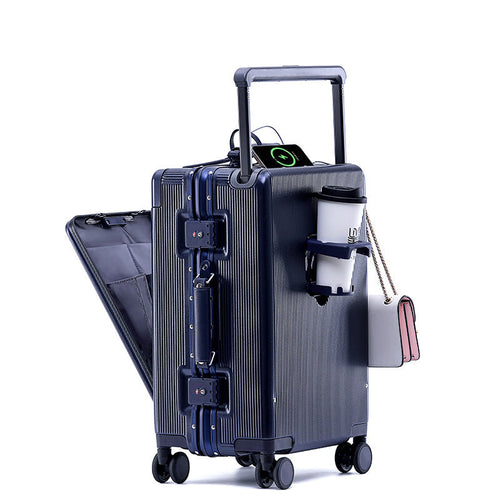 24-Inch Trolley Hardside Carry-On Suitcase