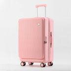 20-Inch Front-Opening Hardside Carry-On Suitcase