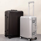 Business Aluminum Carry-On Suitcase