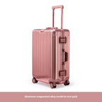 Business Aluminum Carry-On Suitcase