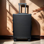 Aluminum-Frame Carbon Fiber Carry-On Suitcase