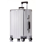 20-Inch TSA-Lock Aluminum Carry-On Suitcase