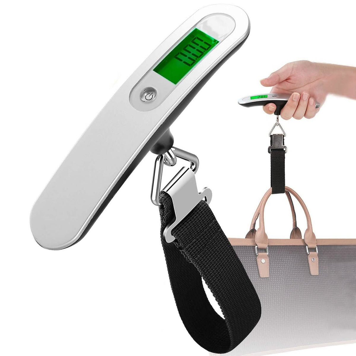 Digital Luggage Scale — 110 lb / 50 kg LCD