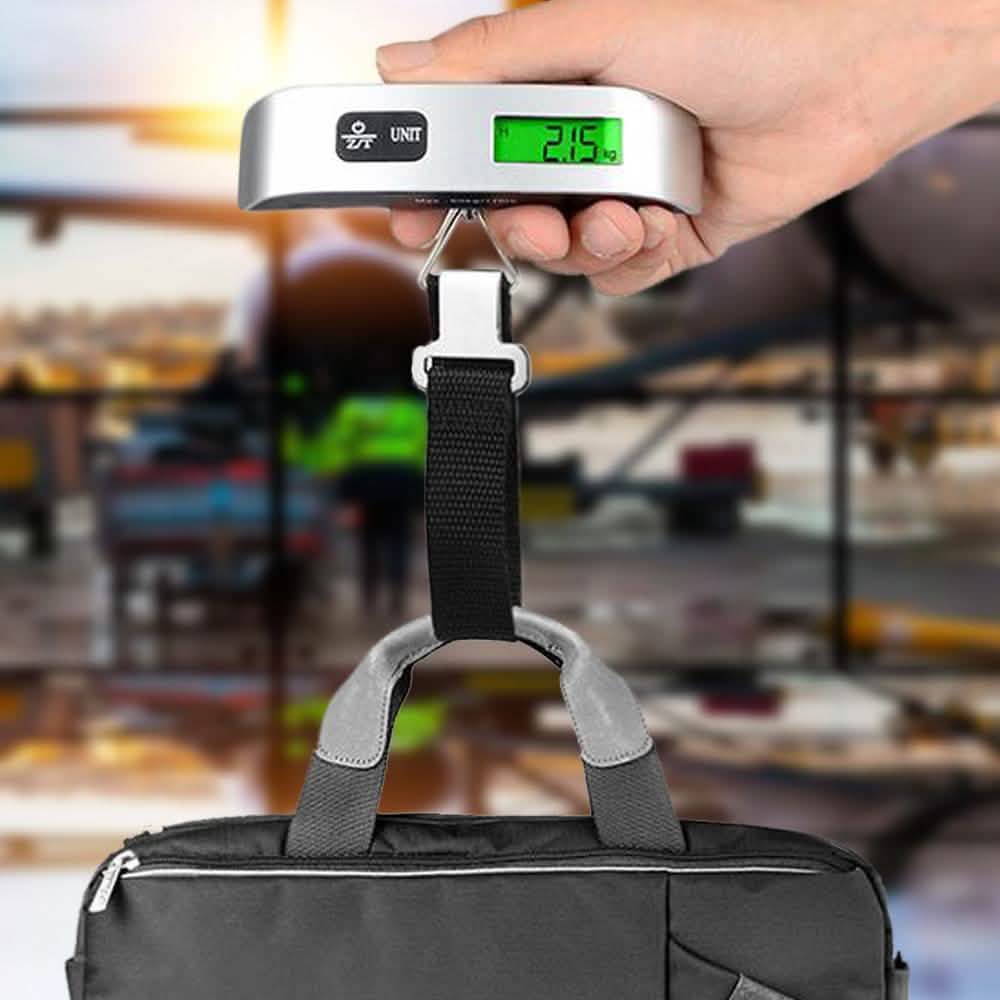 Digital Luggage Scale — 110 lb / 50 kg LCD Display